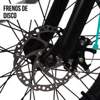 Bicicleta eléctrica plegable Roma