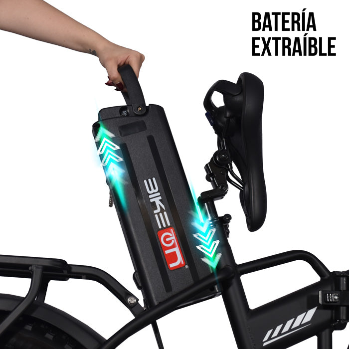 Bicicleta eléctrica plegable Roma