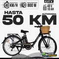 Bicicleta eléctrica urbana City