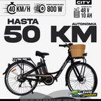 Bicicleta eléctrica urbana City