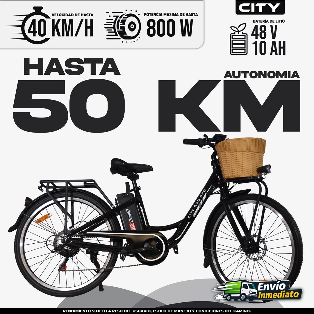 Bicicleta eléctrica urbana City
