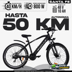 Bicicleta eléctrica urbana Santa Fé