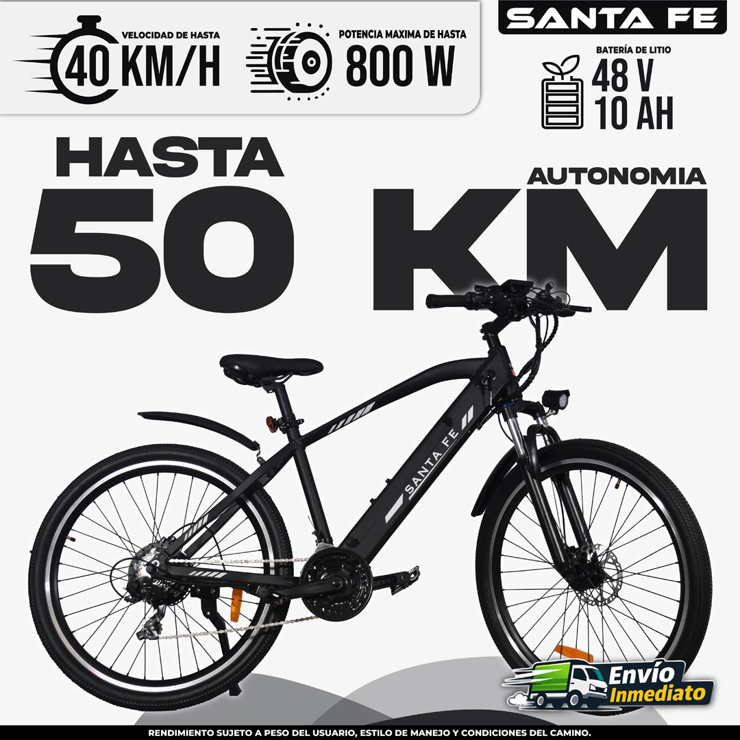Bicicleta eléctrica urbana Santa Fé