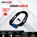 Candado alarm on