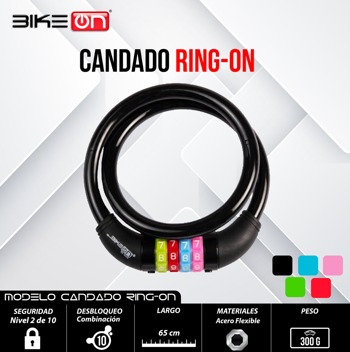 Candado ring on