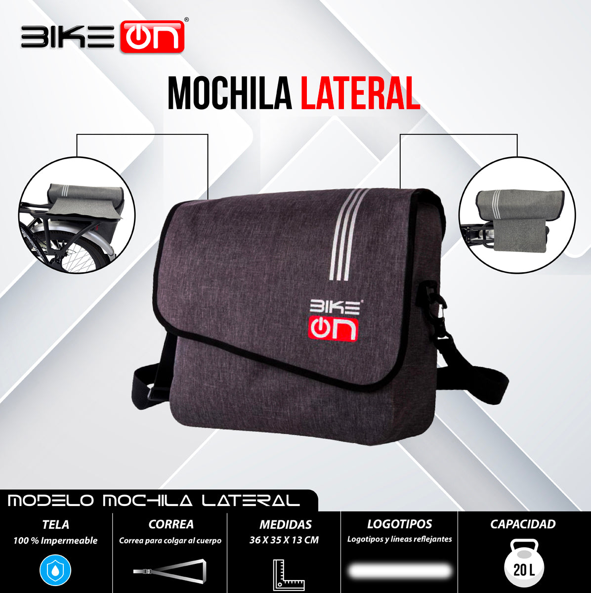 Mochila lateral