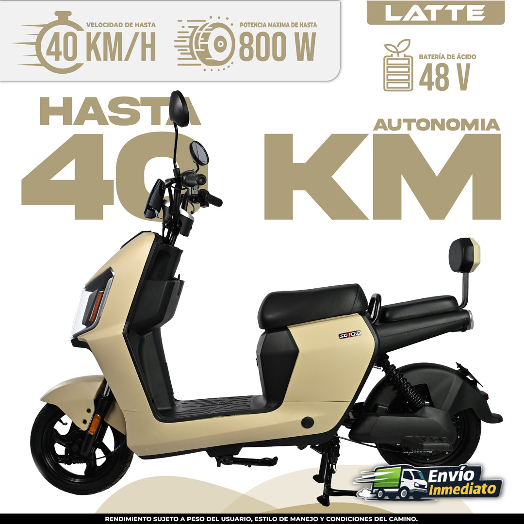 Bicimoto eléctrica Latte