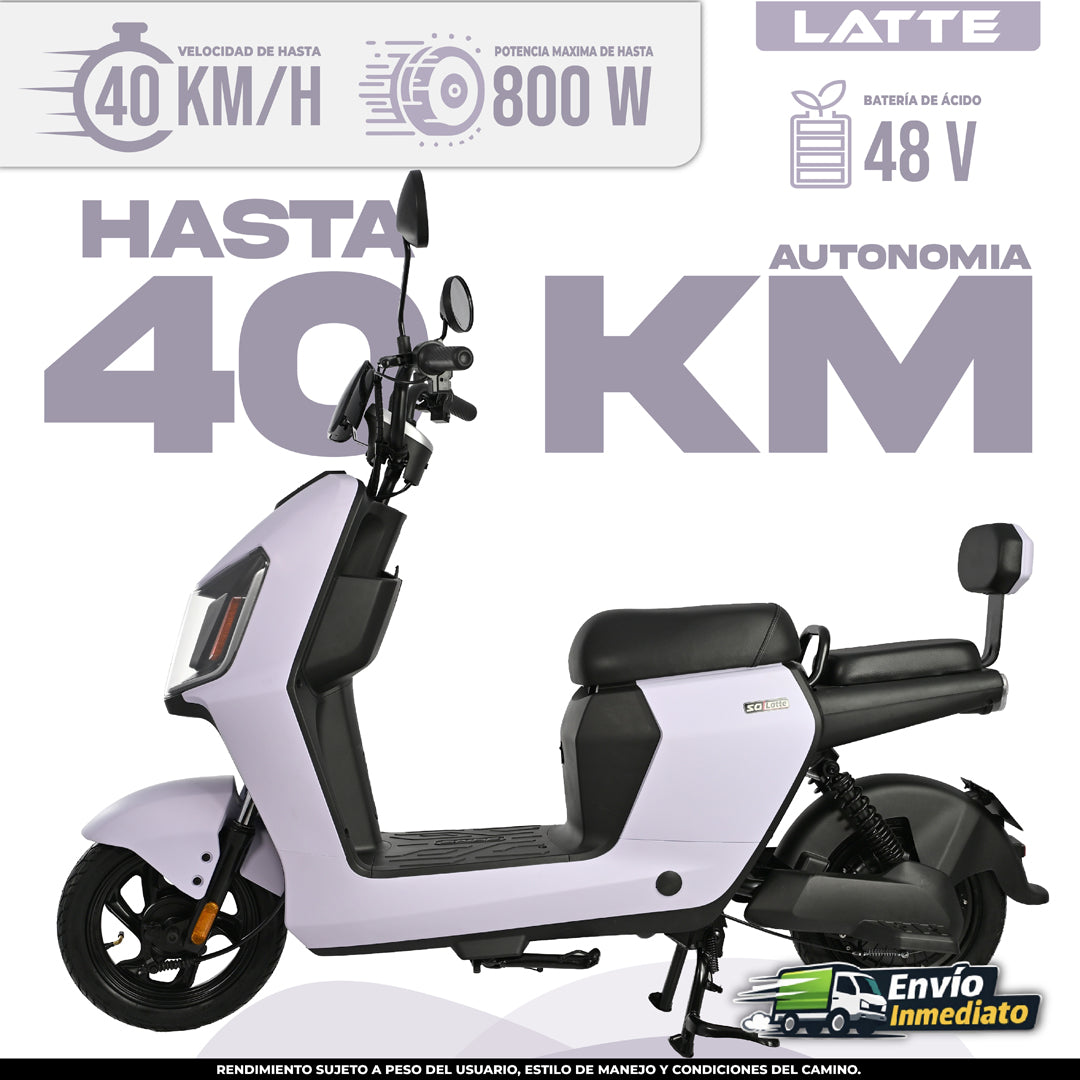 Bicimoto eléctrica Latte