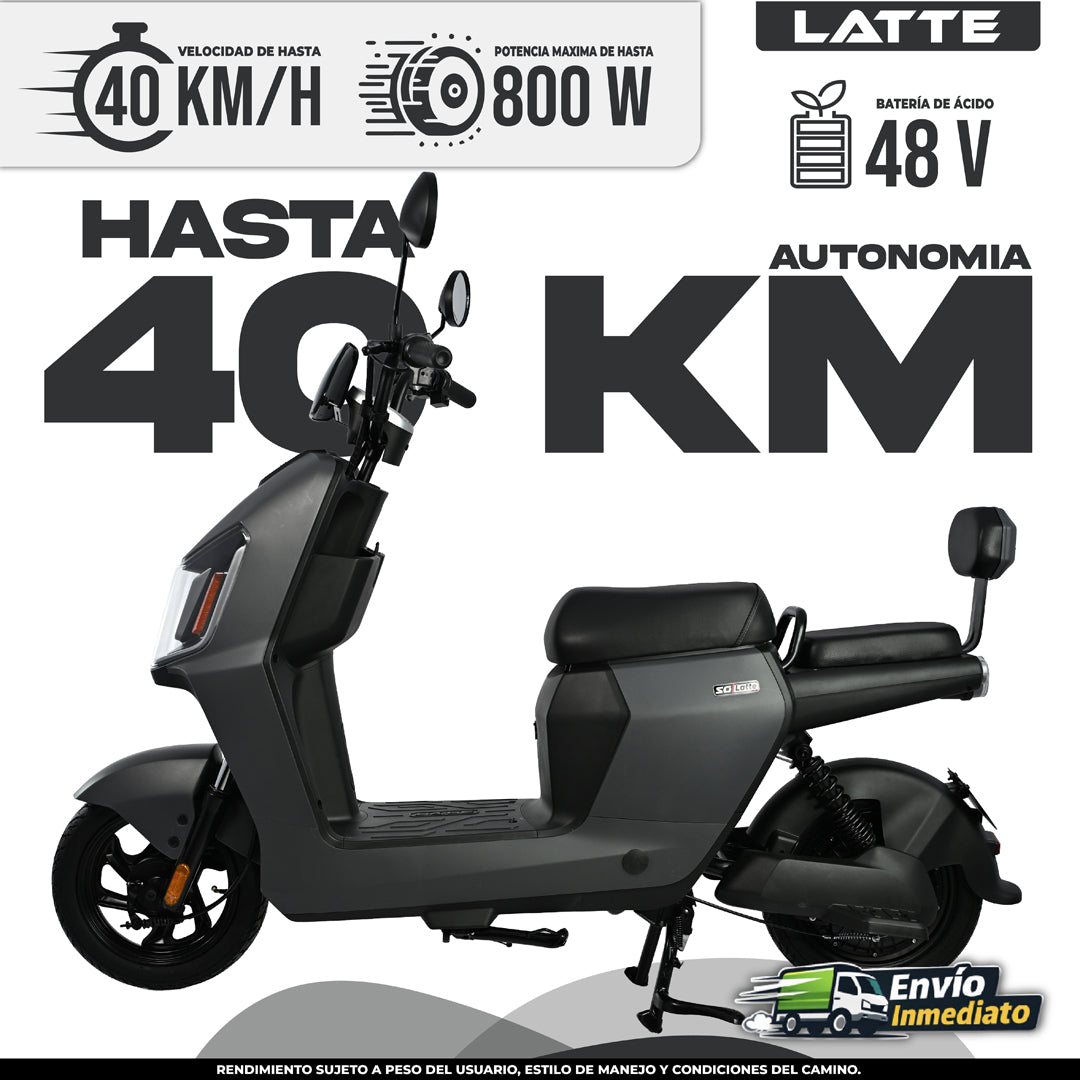 Bicimoto eléctrica Latte