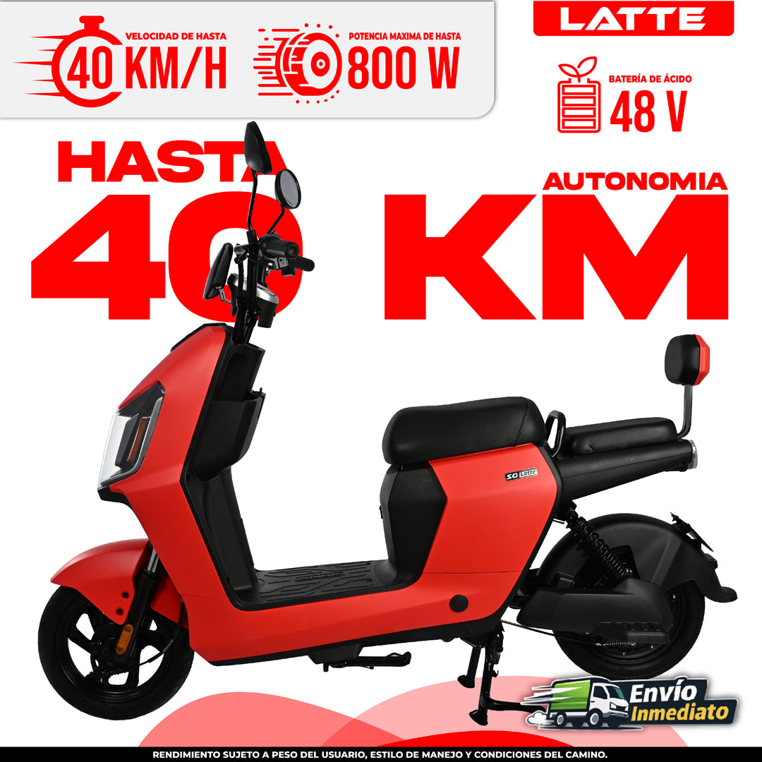 Bicimoto eléctrica Latte