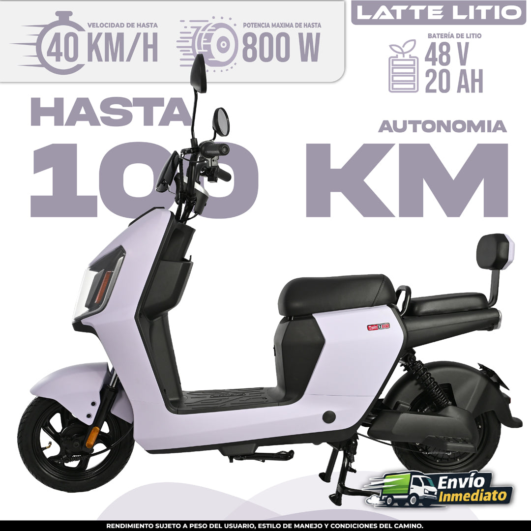 Bicimoto eléctrica Latte Litio