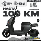 Bicimoto eléctrica Latte Litio