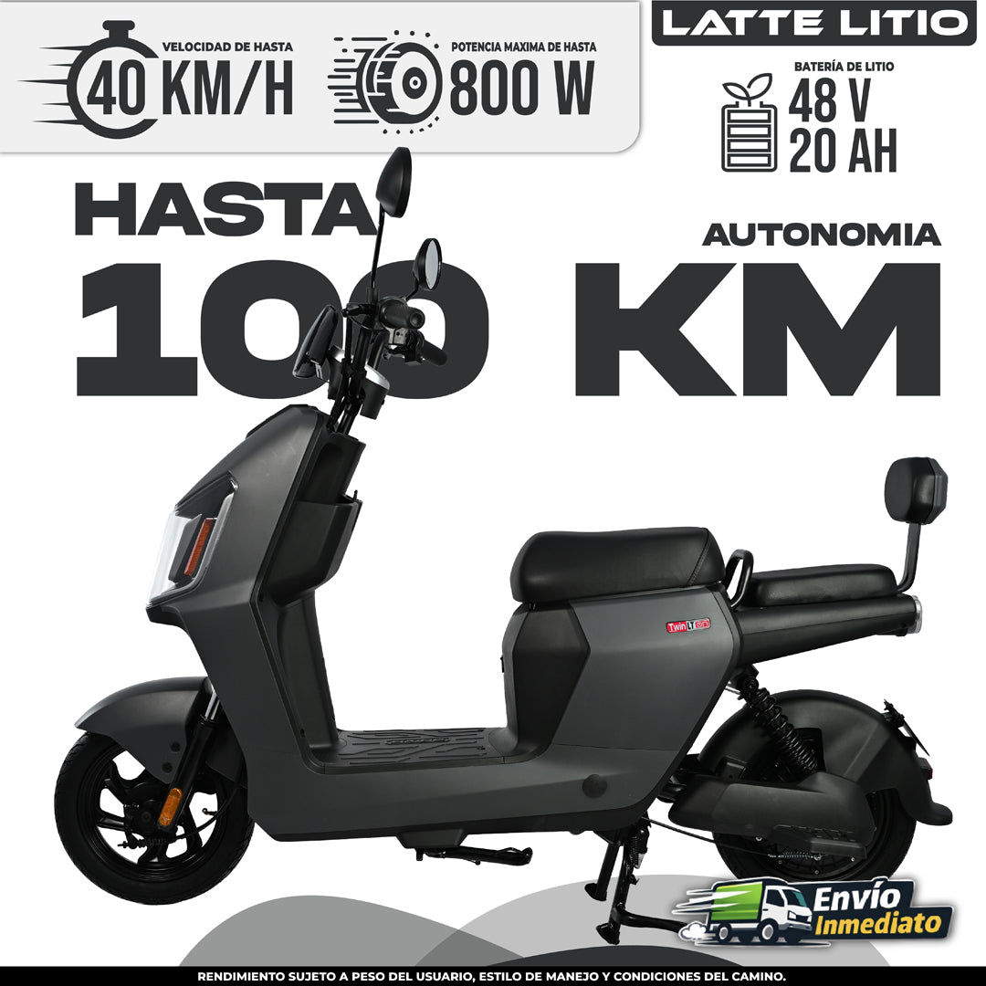 Bicimoto eléctrica Latte Litio