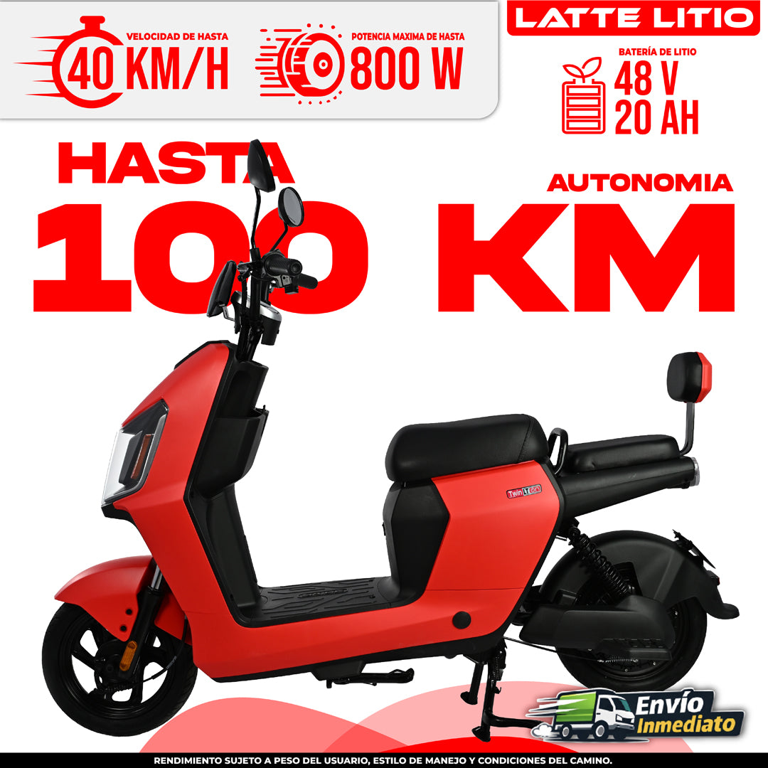 Bicimoto eléctrica Latte Litio