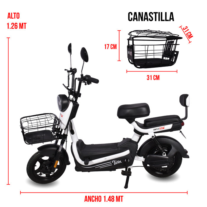 Bicimoto eléctrica Twin