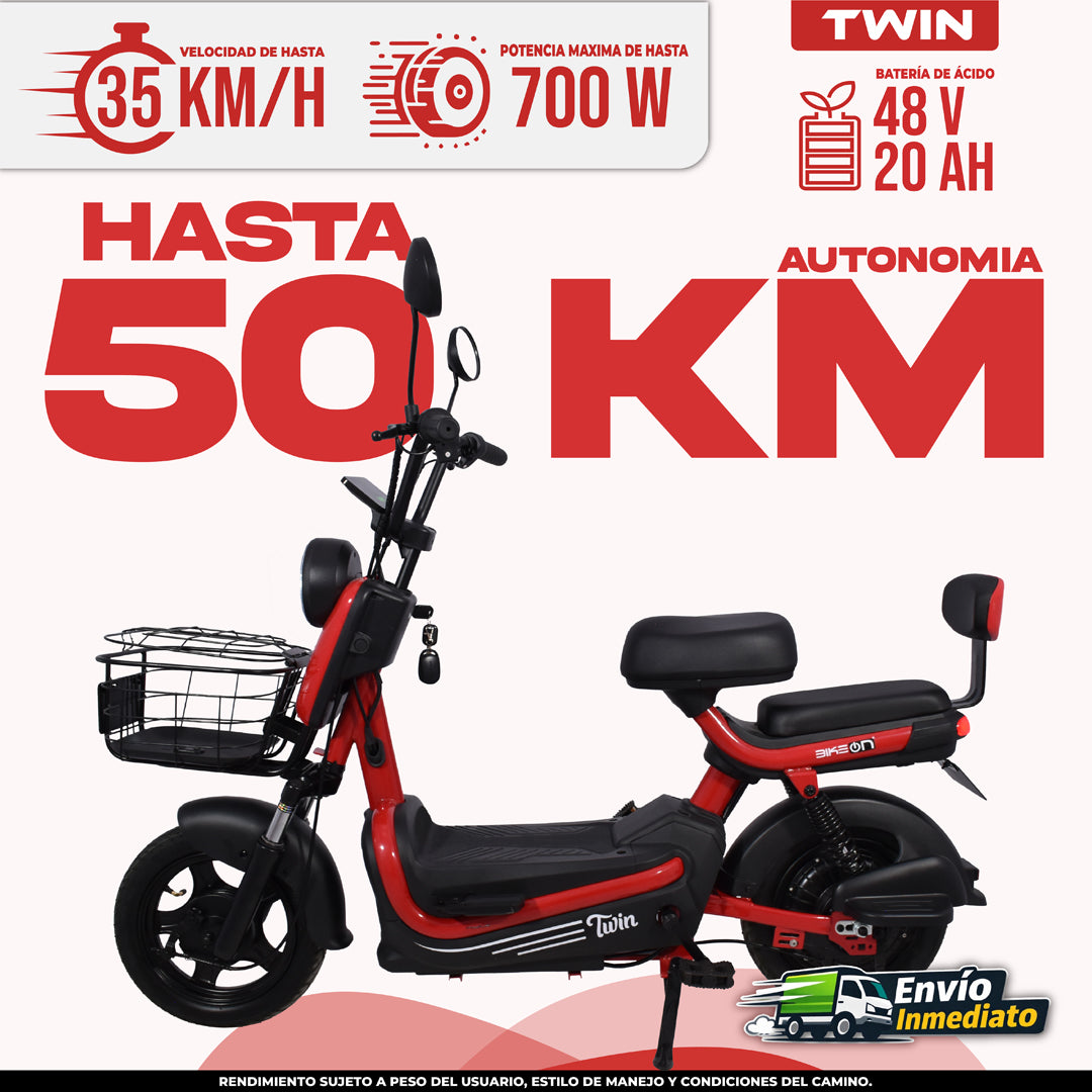 Bicimoto eléctrica Twin