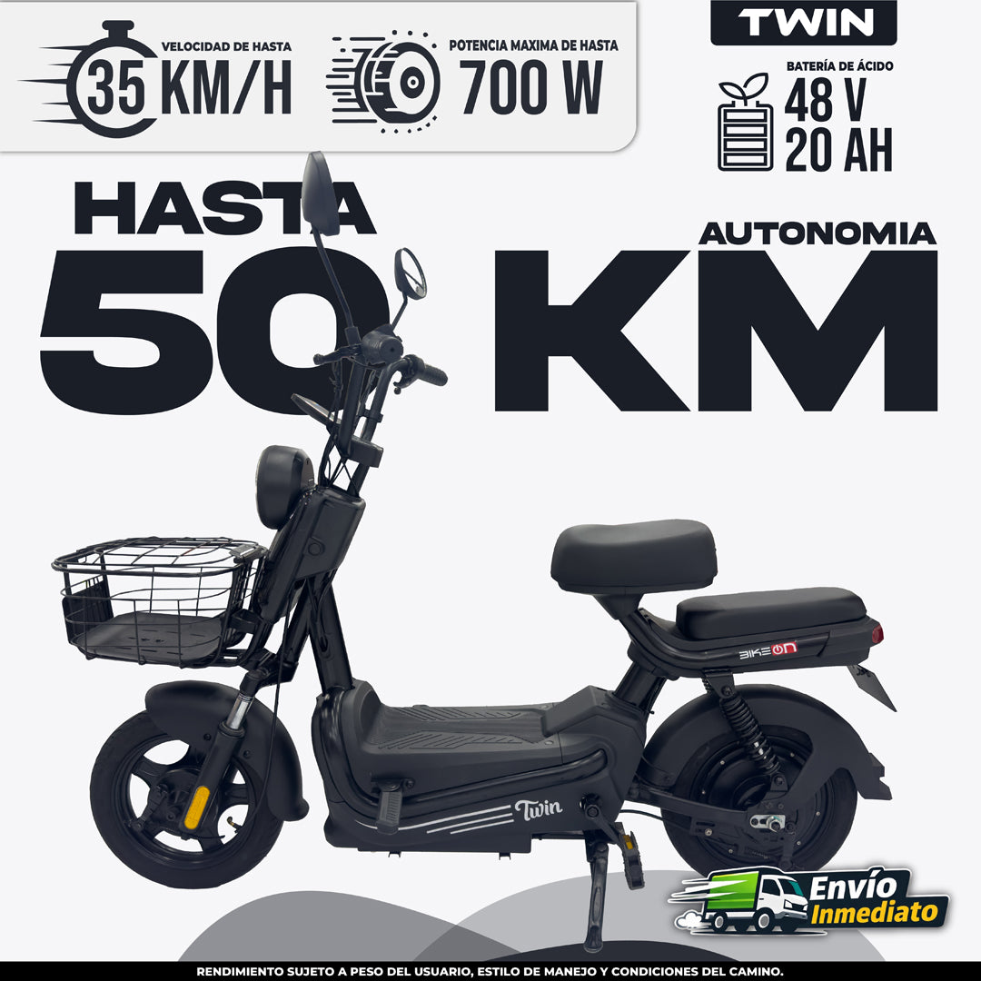 Bicimoto eléctrica Twin