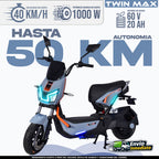 Bicimoto eléctrica Twin Max