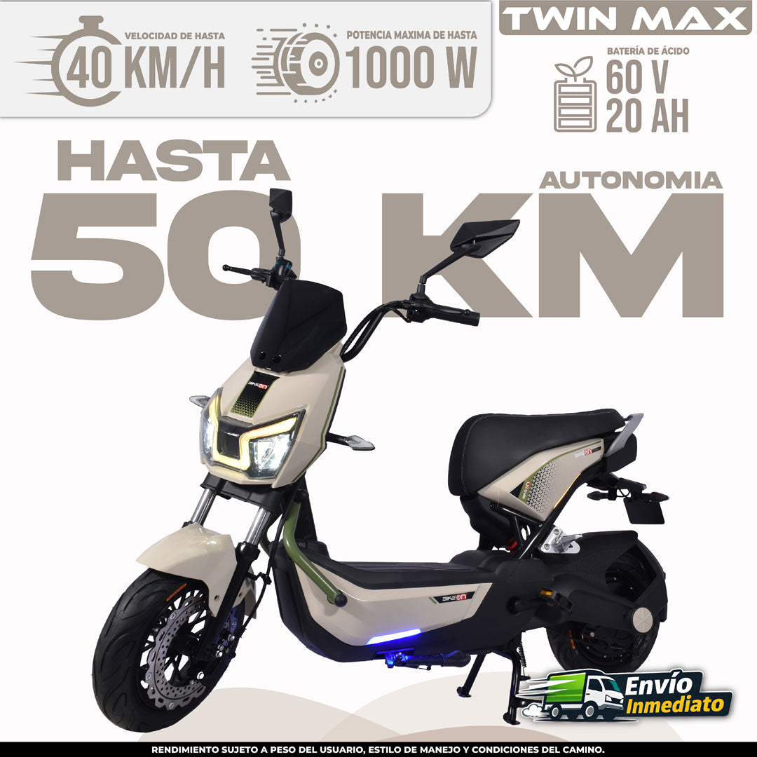 Bicimoto eléctrica Twin Max
