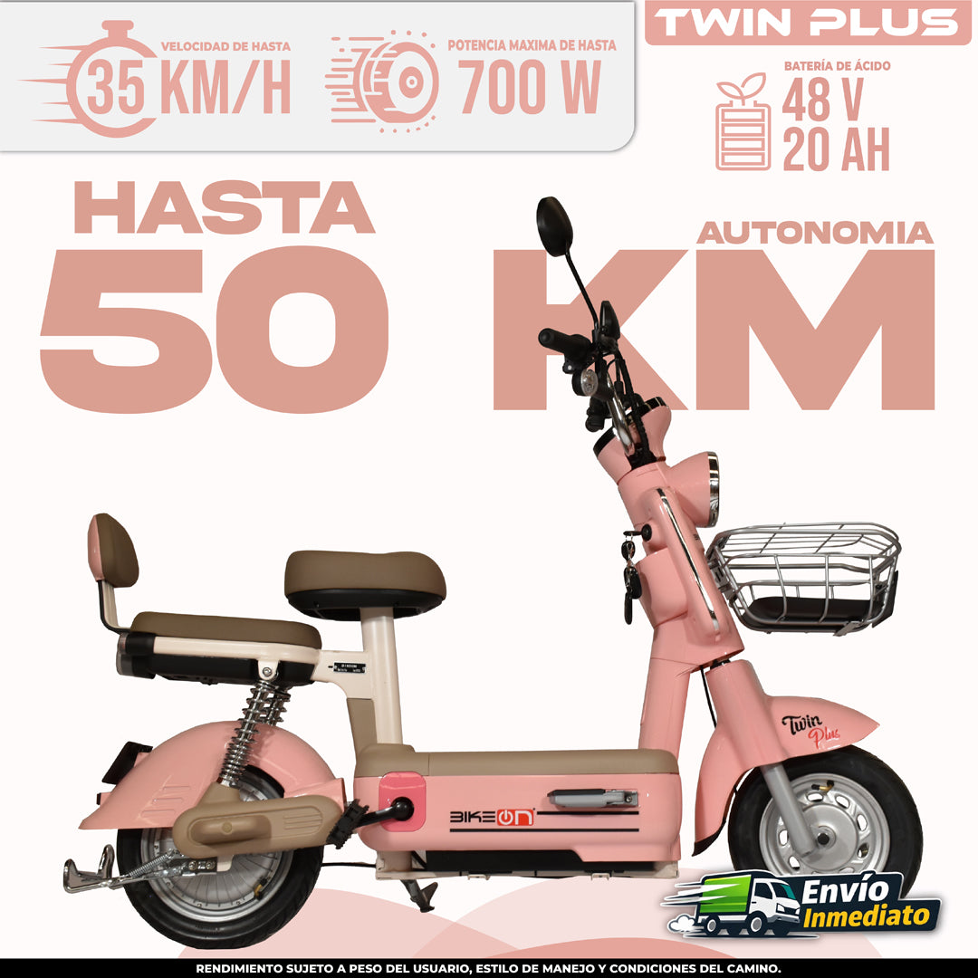 Bicimoto eléctrica Twin Plus