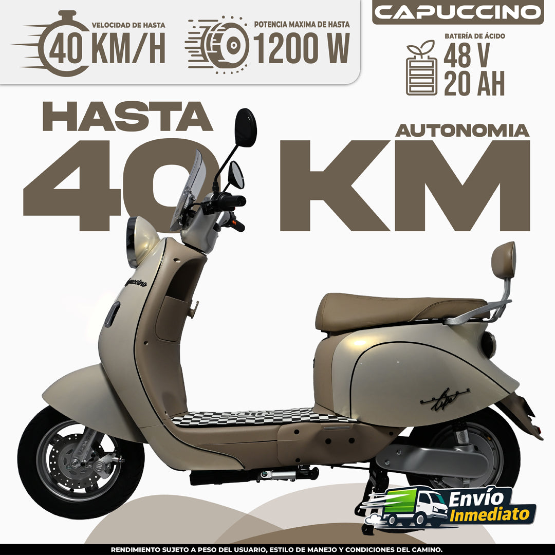 Moto eléctrica Capuccino