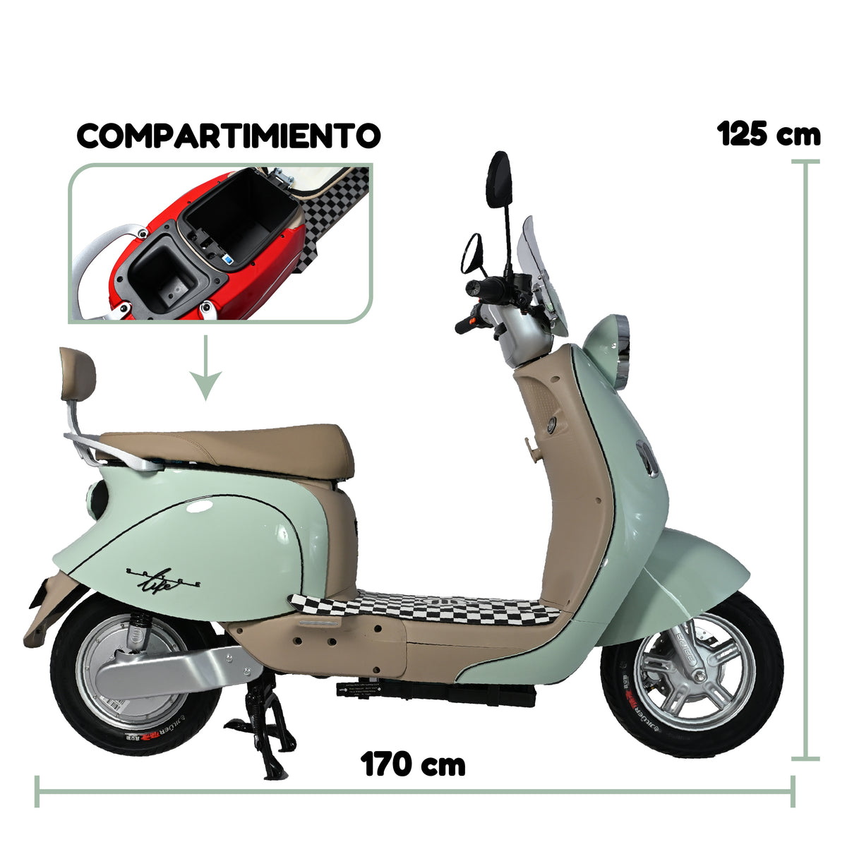 Moto eléctrica Capuccino