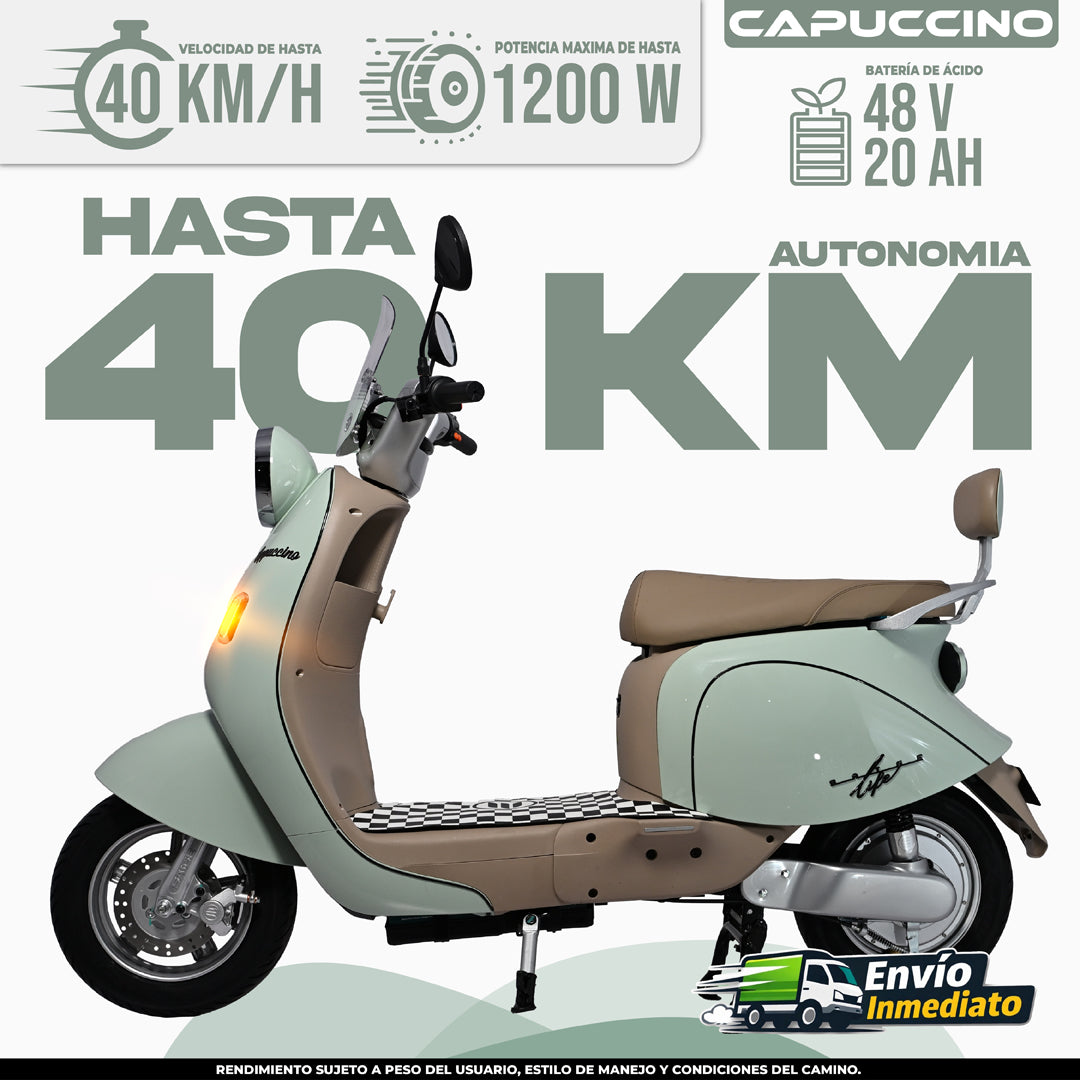 Moto eléctrica Capuccino