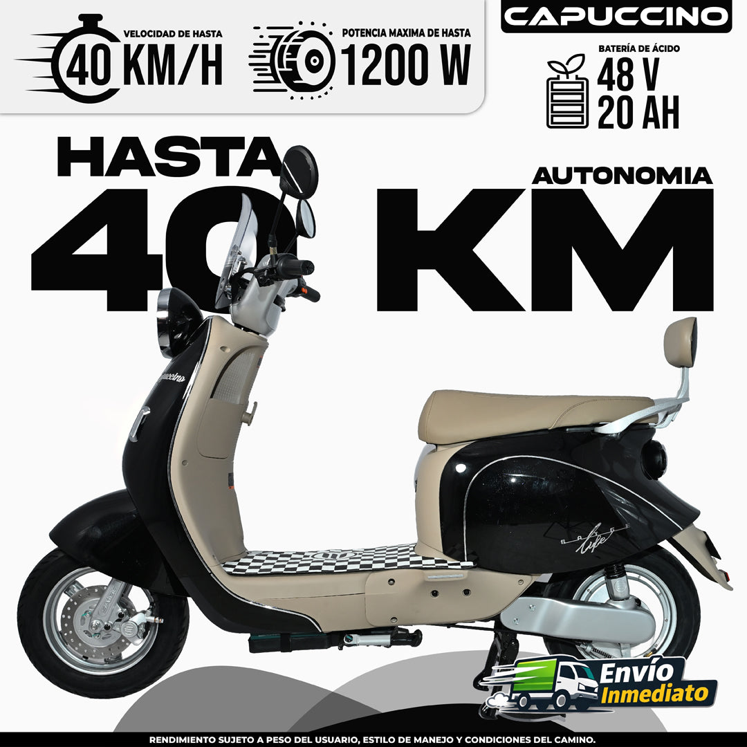 Moto eléctrica Capuccino