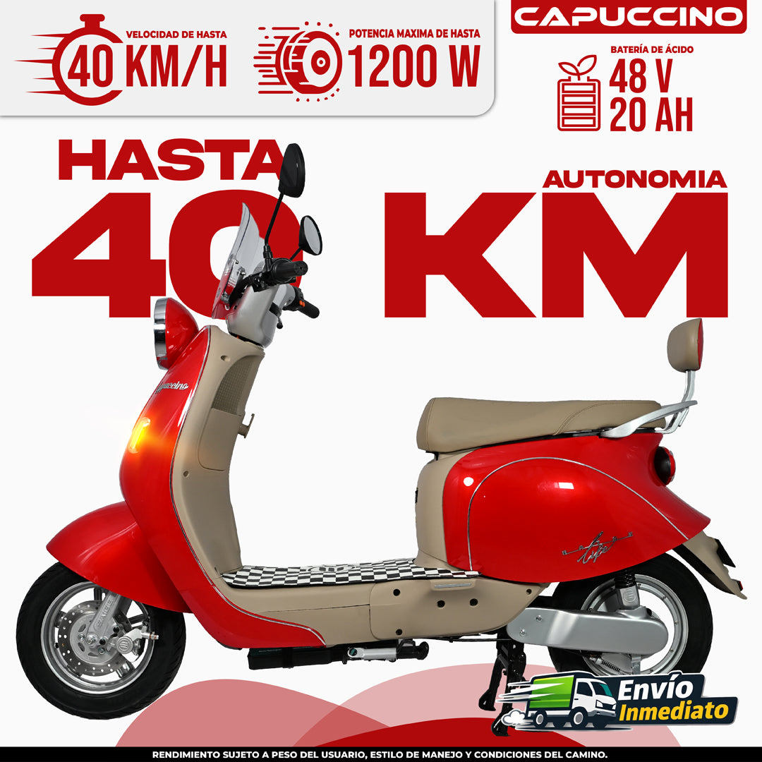 Moto eléctrica Capuccino