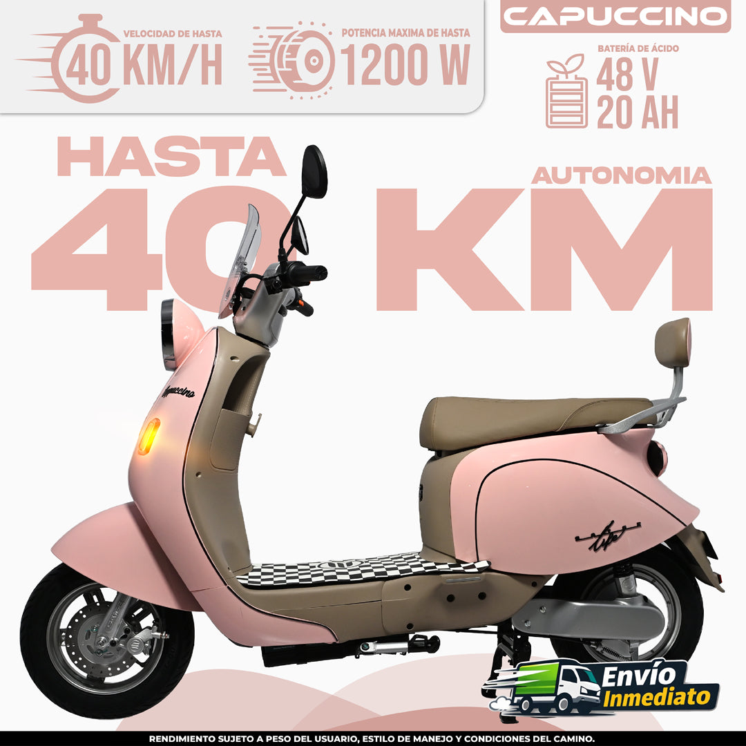 Moto eléctrica Capuccino