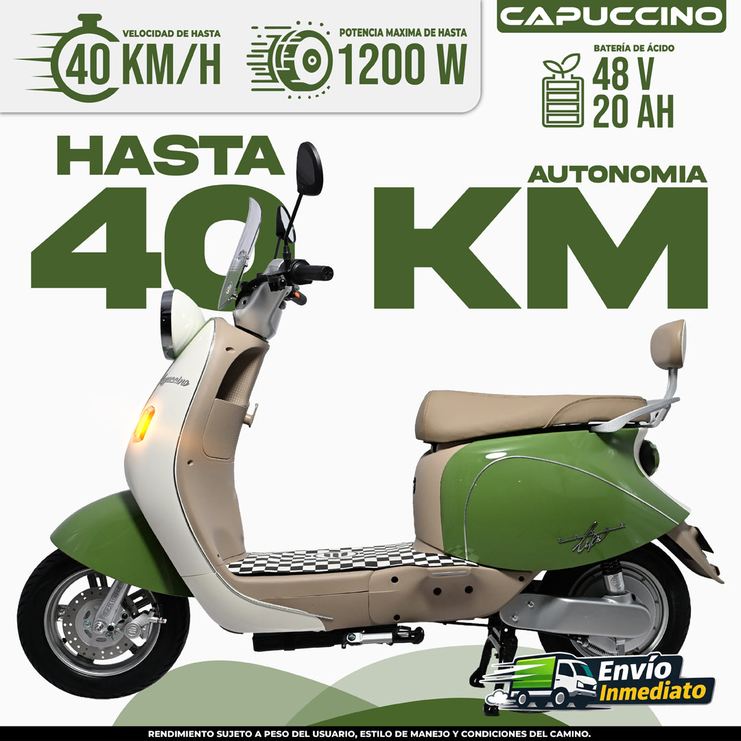 Moto eléctrica Capuccino