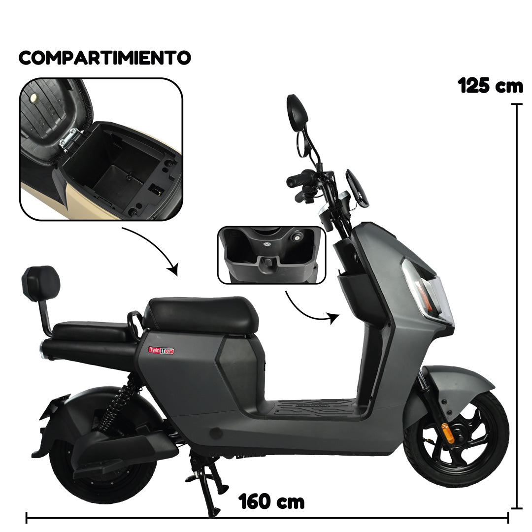 Bicimoto eléctrica Latte Litio