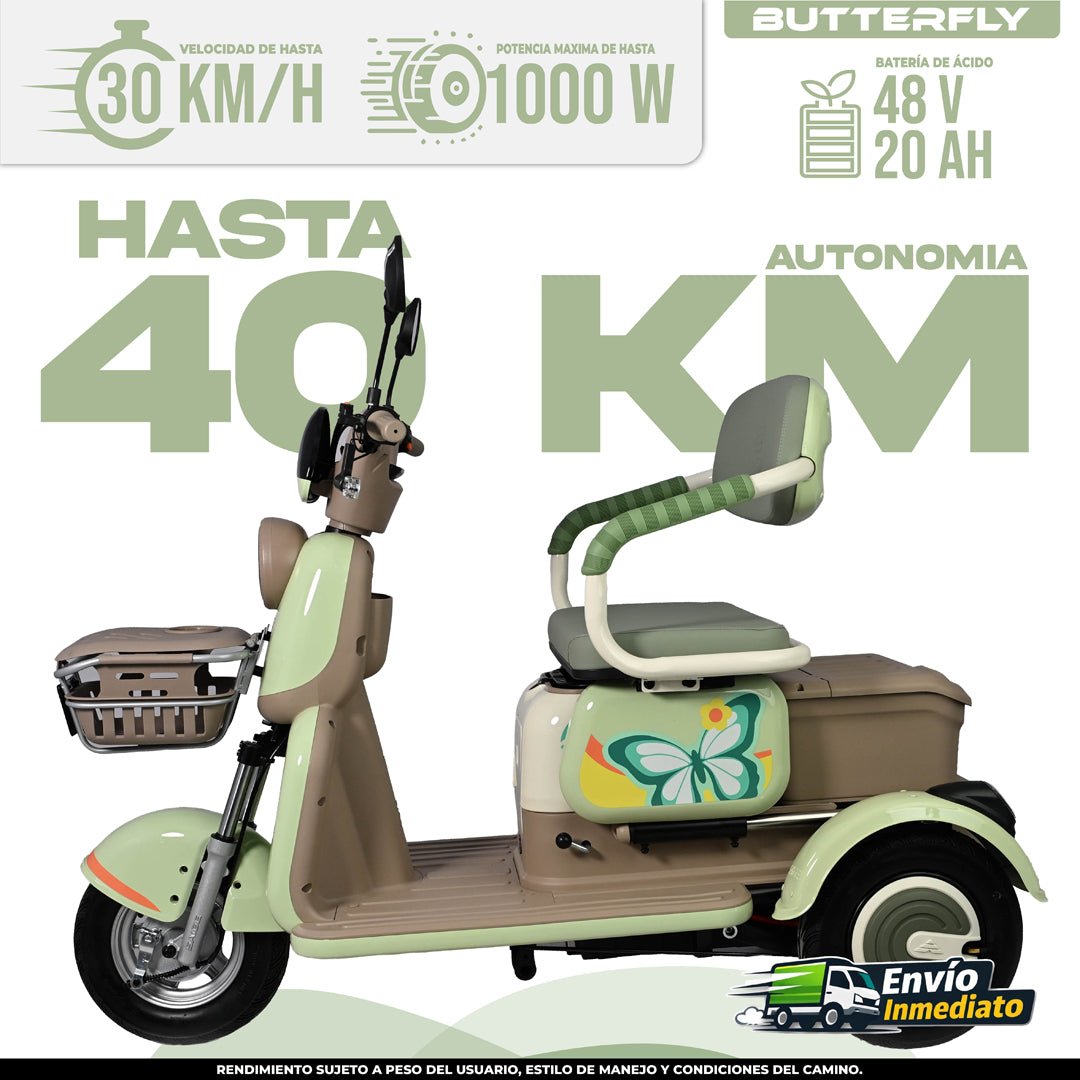 Trimoto eléctrica Butterfly