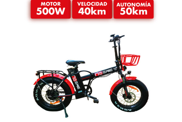 Bicicleta Eléctrica Plegable ROMA XS FAT BIKE
