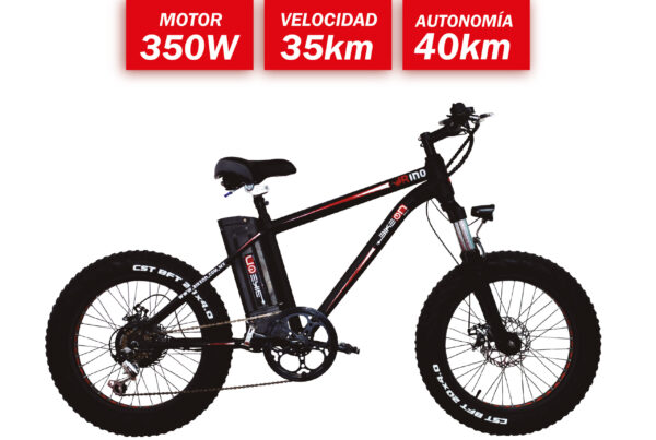 Bicicleta Eléctrica de Montaña Fatbike Rino 2024