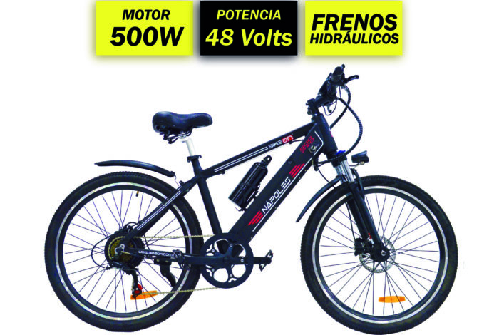 Bicicleta Eléctrica de Montaña Nápoles 500 PRO