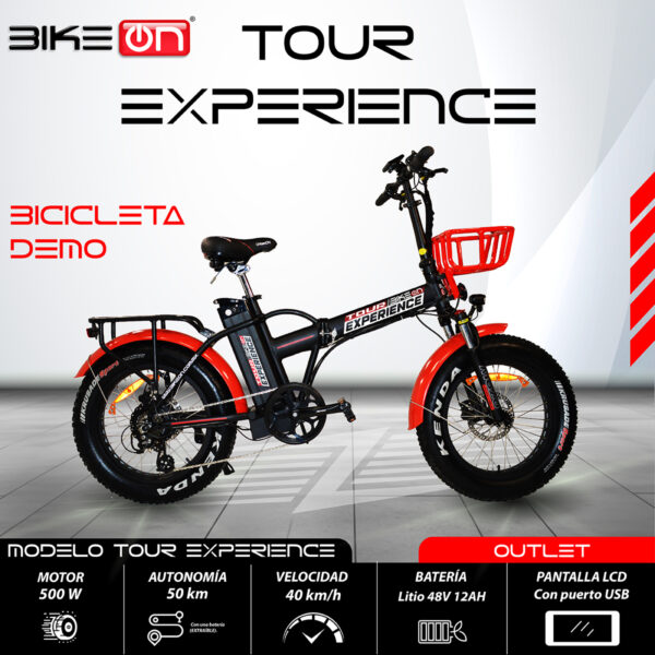 Bicicleta Eléctrica Plegable Tour Experience Modelo Demo